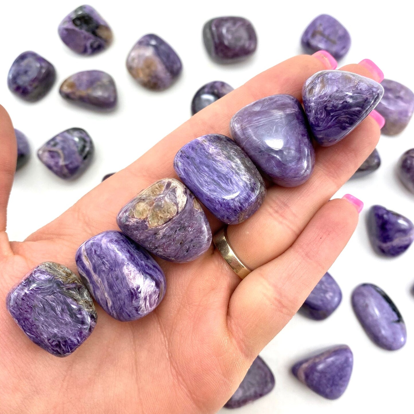 Charorite - Tumbled