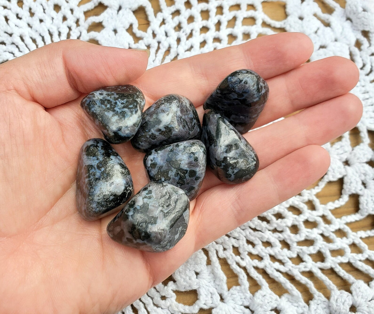 Indigo Gabbro - Tumbled