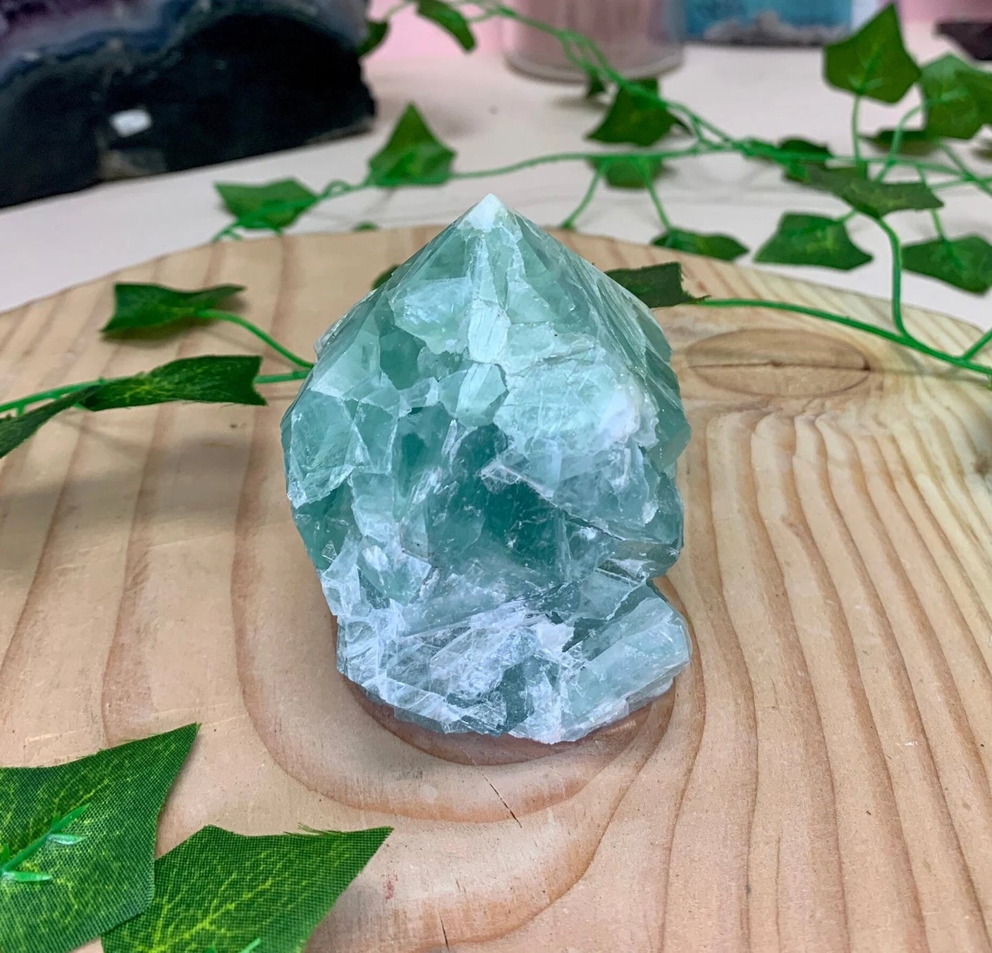 Green Fluorite - Tower