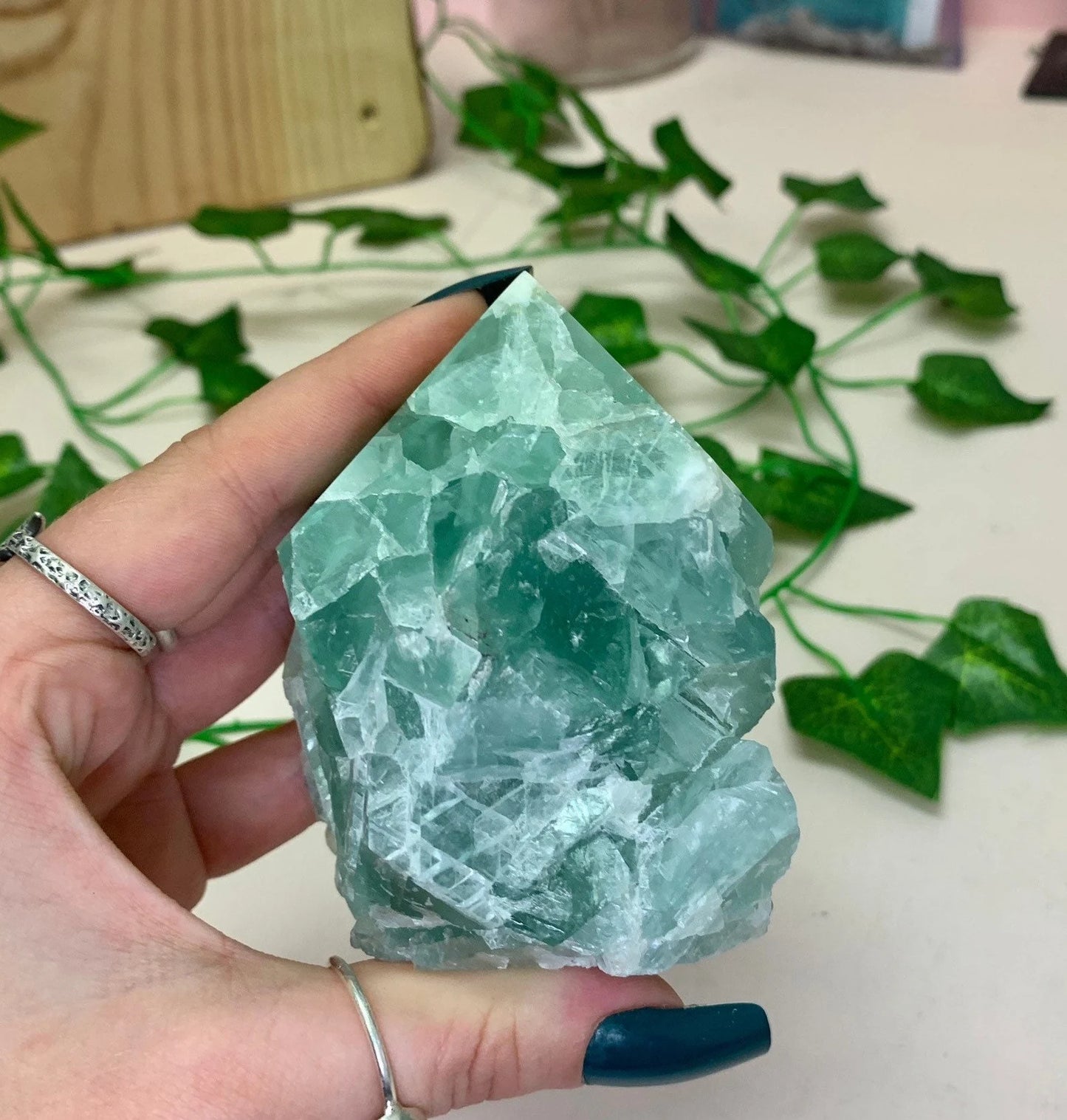 Green Fluorite - Tower