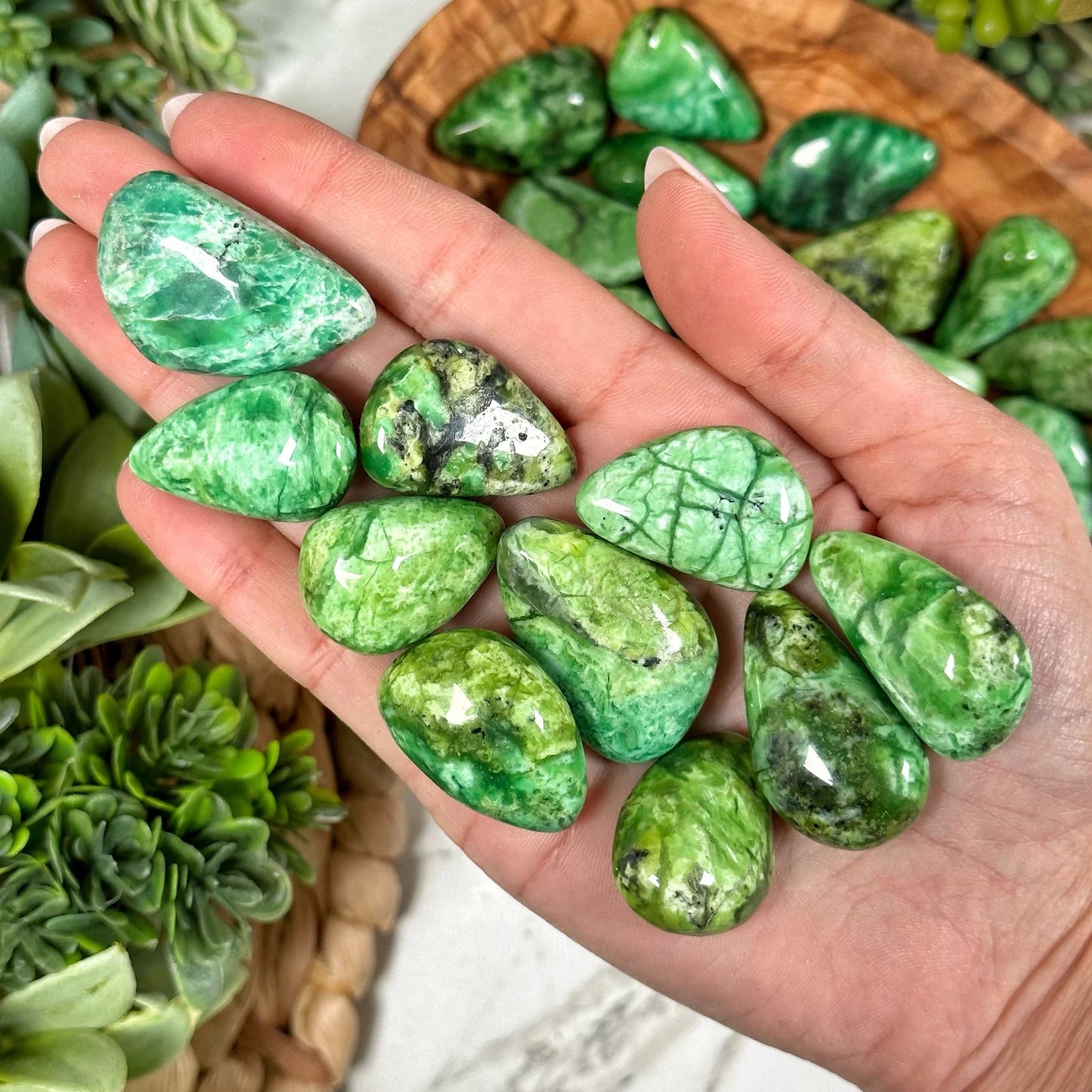 Variscite - Tumbled