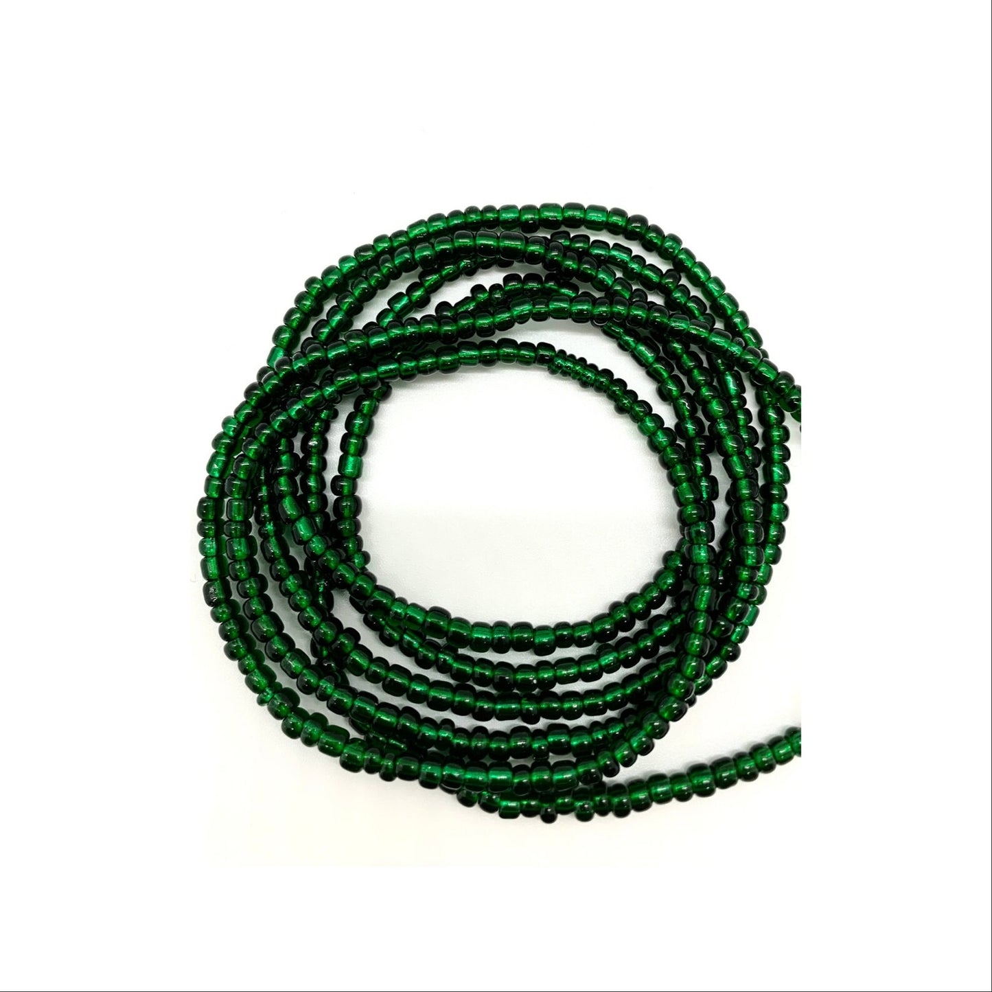 Forest Green Waist Beads