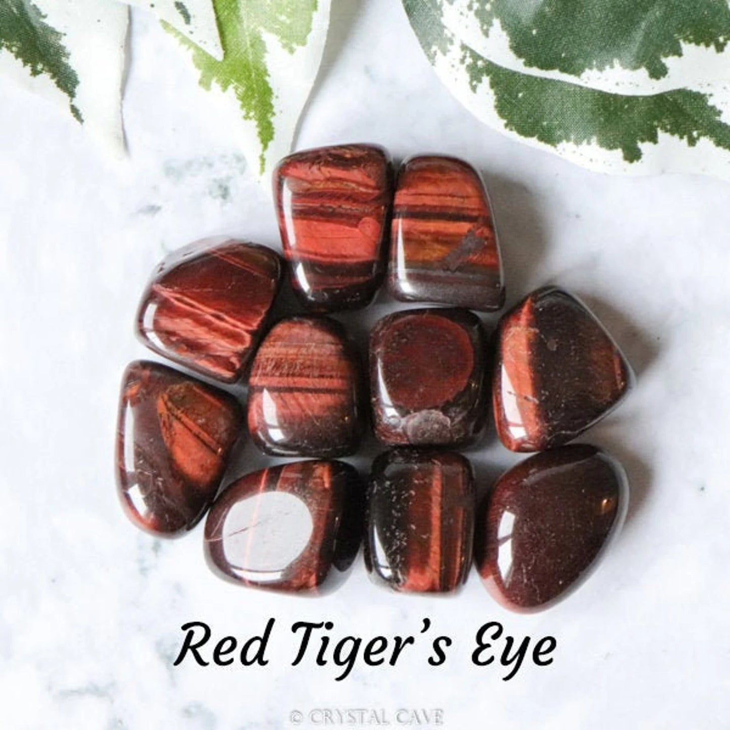 Red Tiger's Eye - Tumbled