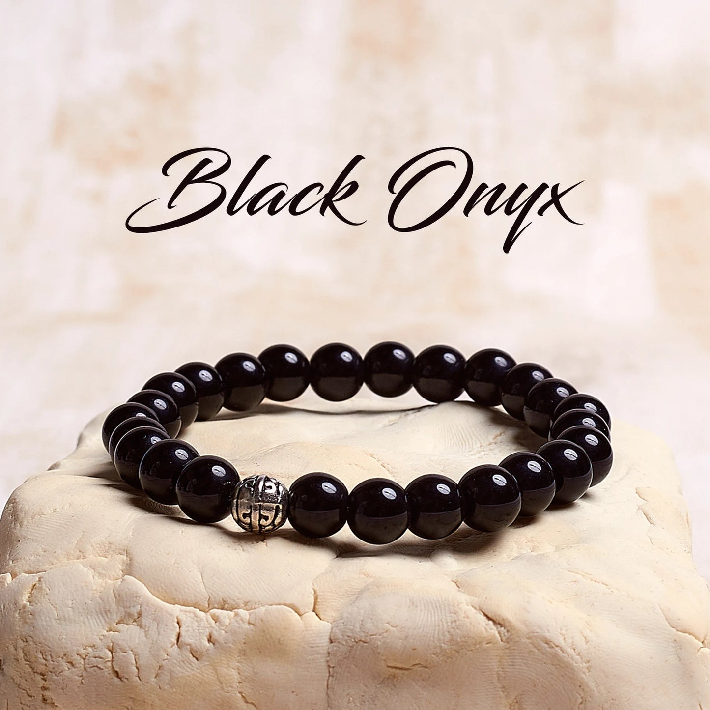 Black Onyx - Crystal Bracelet