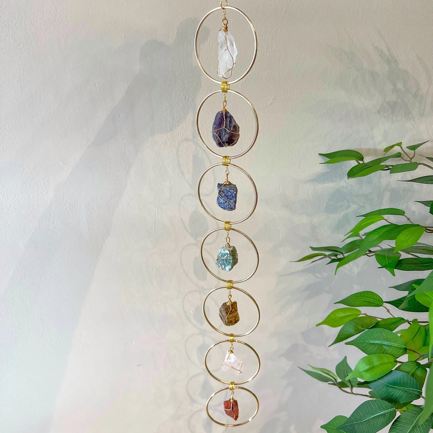 7 Chakra Crystal Hanging